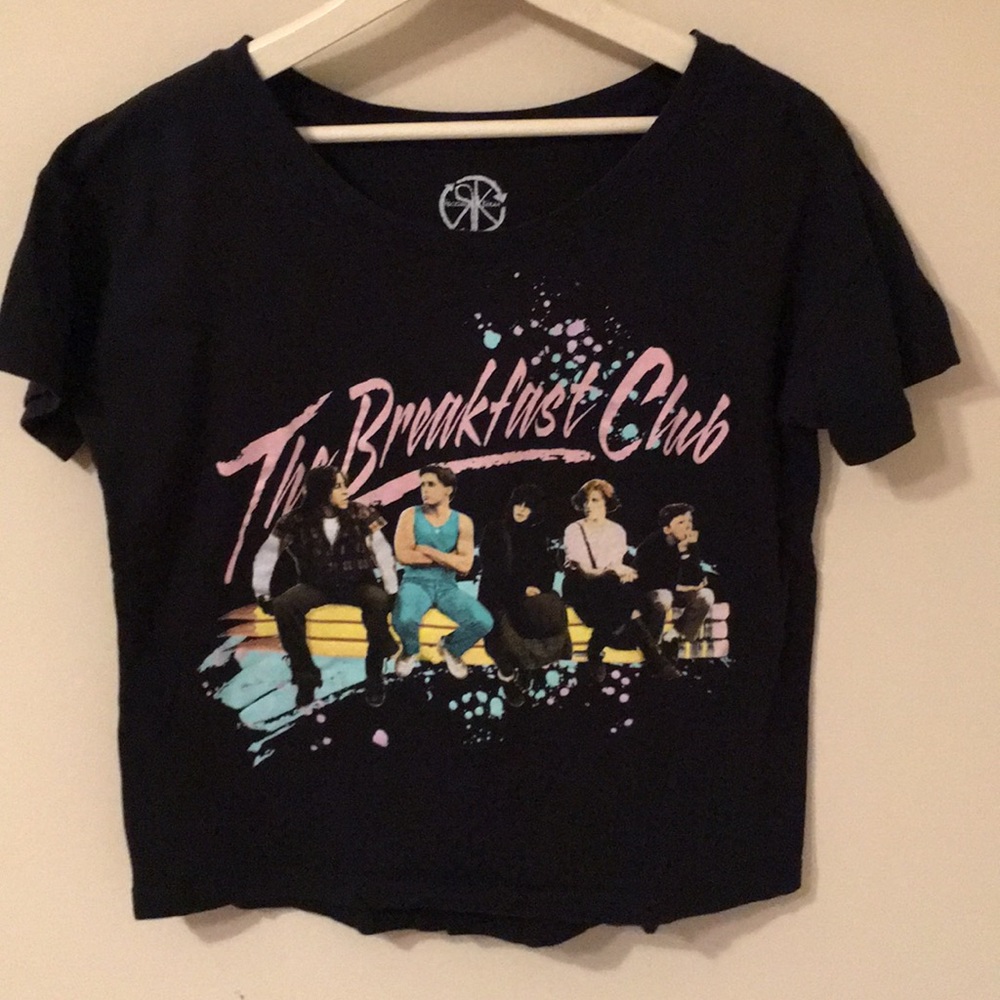 Breakfast Club crop top